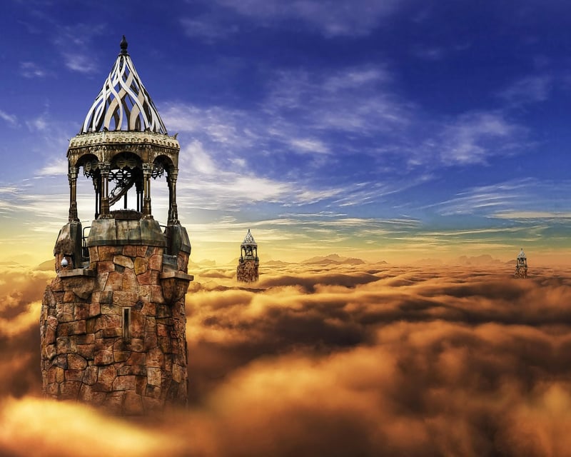 Castle in the Clouds, England